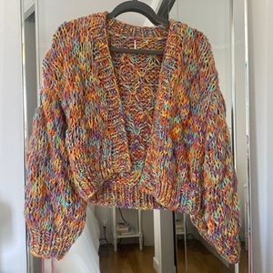 Rainbow princess candy cardigan